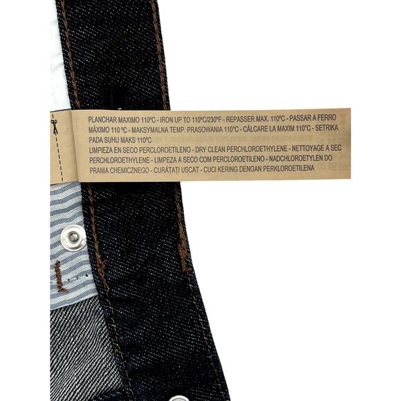 MASSIMO DUTTI Dark Denim Blue Knee-length Skirt (Size 4) - Picture 13 of 15